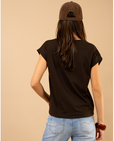 T-shirt col en v T-shirt col en v