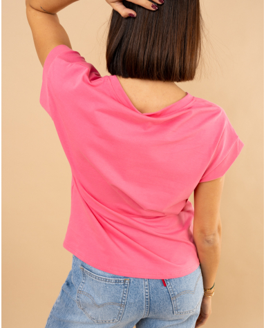 T-shirt col en v T-shirt col en v