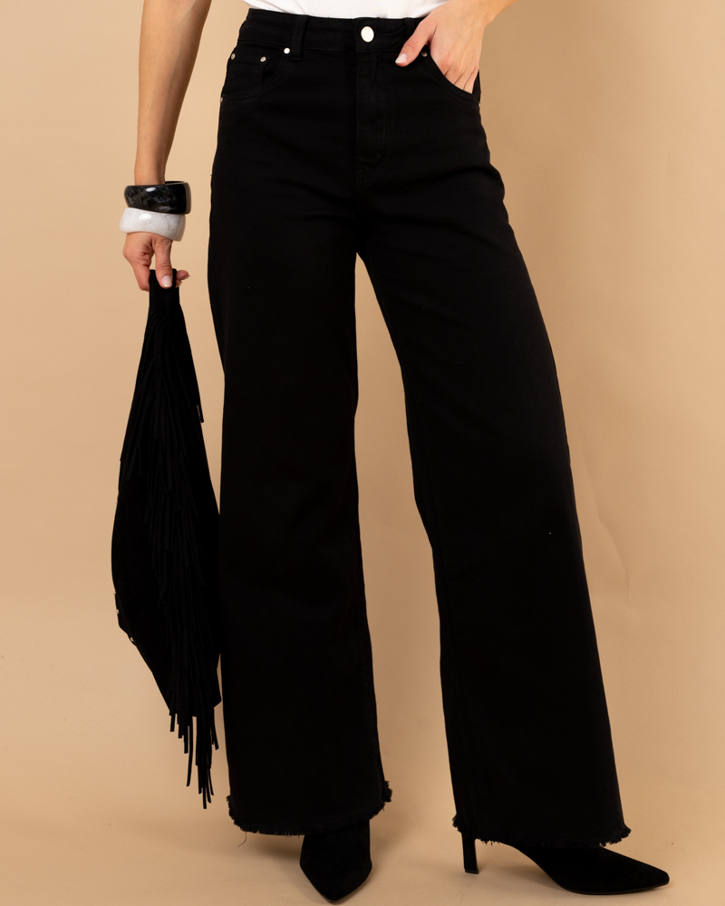 Pantalon large bas used