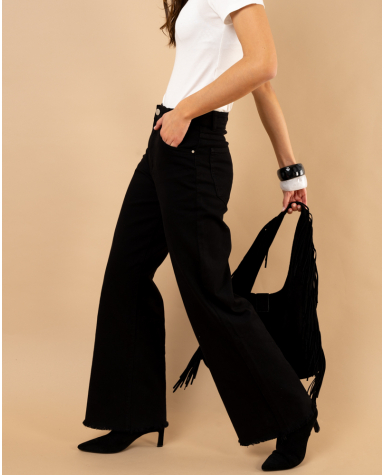 Pantalon large bas used