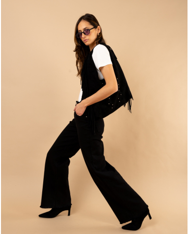 Pantalon large bas used