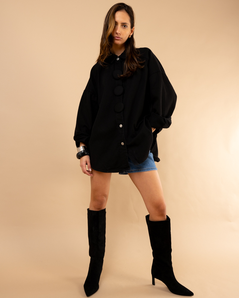 Veste boutons couleur