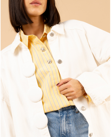 Veste boutons couleur Veste boutons couleur