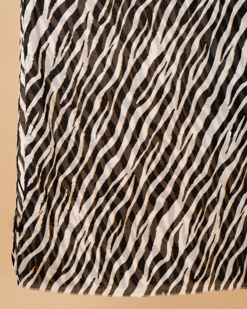 Foulard zèbre