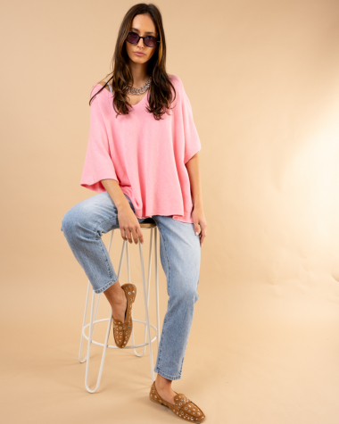 Pull manches courtes