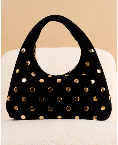 Sac suedine clous