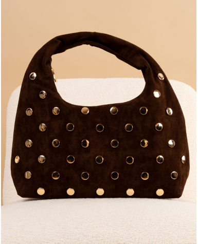 Sac suedine clous