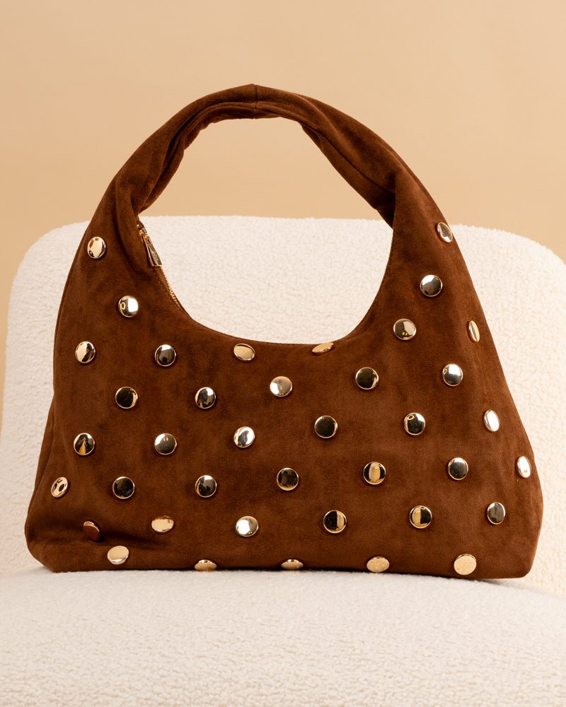 Sac suedine clous