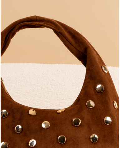 Sac suedine clous