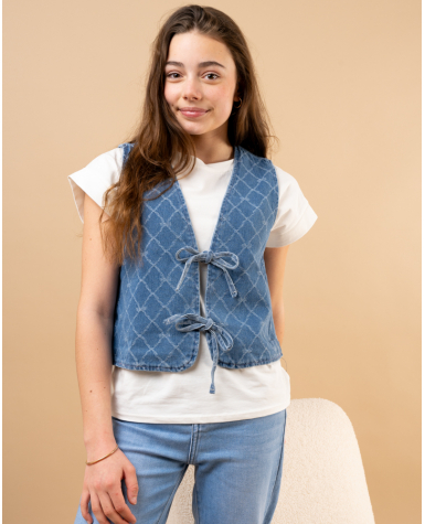 Gilet jean noeuds