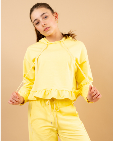 Sweat bas volant Sweat bas volant