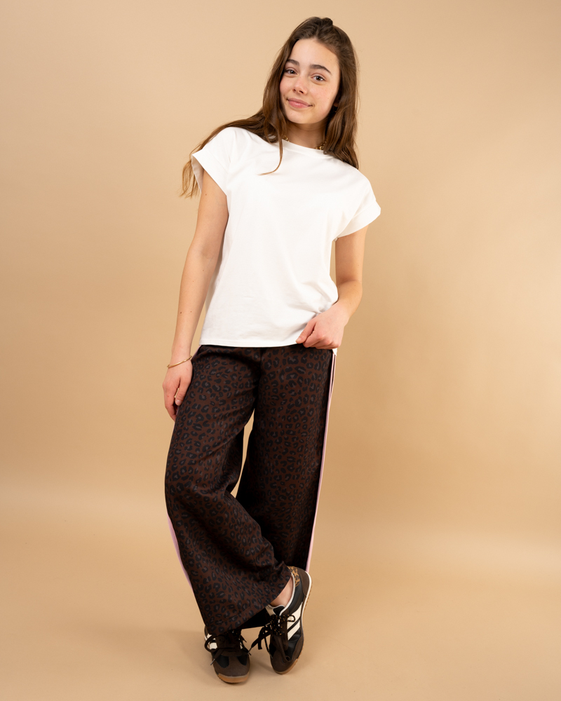 Pantalon Léo bandes