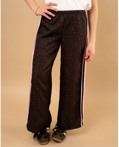 Pantalon Léo bandes