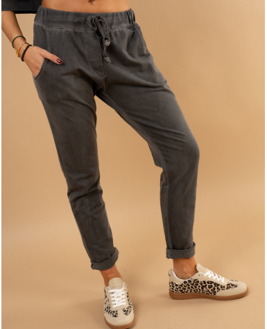 Jogging uni délavé