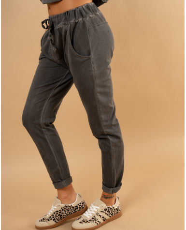 Jogging uni délavé