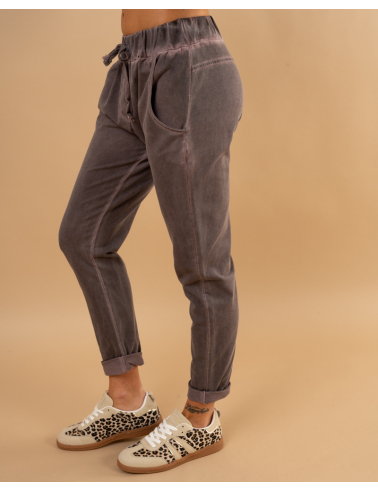 Jogging uni délavé