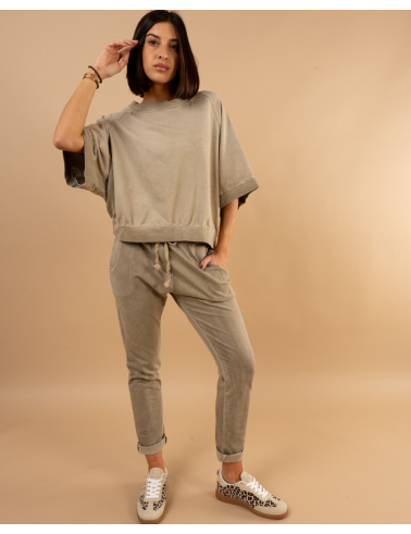 Jogging uni délavé