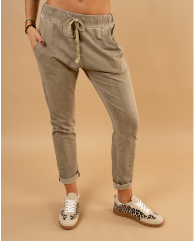 Jogging uni délavé