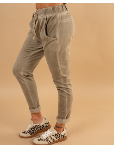 Jogging uni délavé