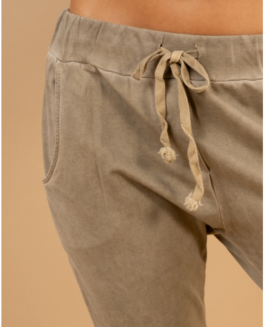 Jogging uni délavé