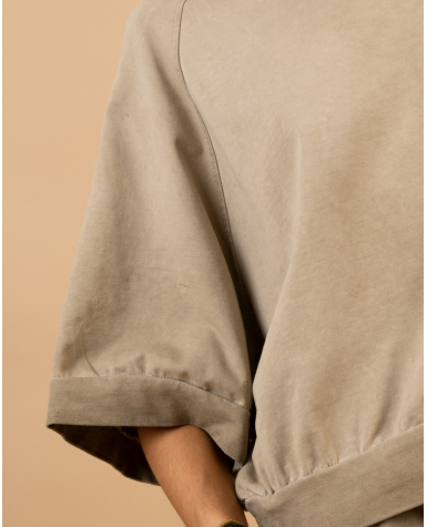 T-Shirt large délavé