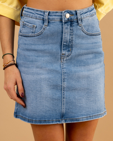 Jupe jean