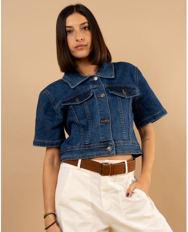 Chemise jean courte Chemise jean courte