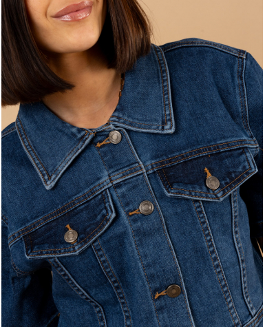 Chemise jean courte Chemise jean courte