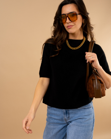 Pull manches courtes