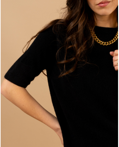 Pull manches courtes