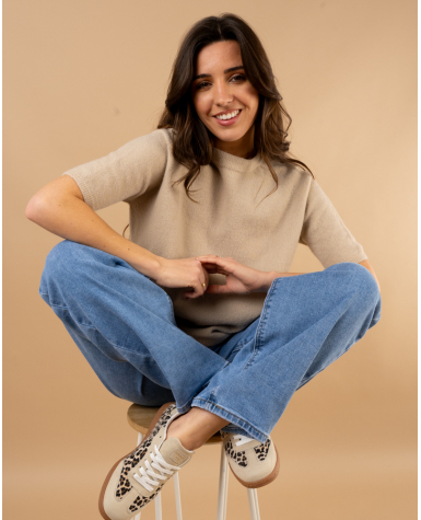 Pull manches courtes