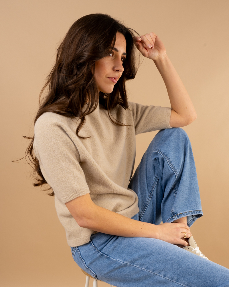 Pull manches courtes