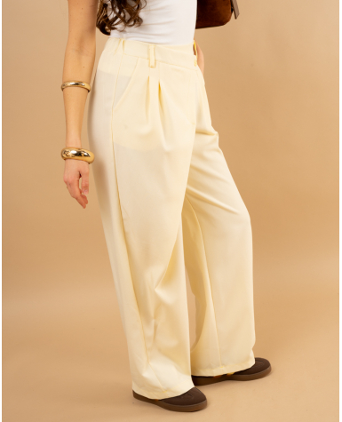 Pantalon Louisa lurex boutons