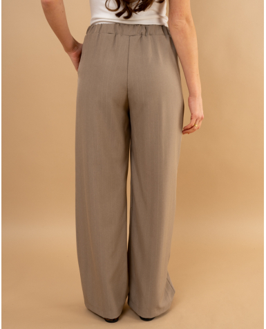 Pantalon Louisa lurex boutons