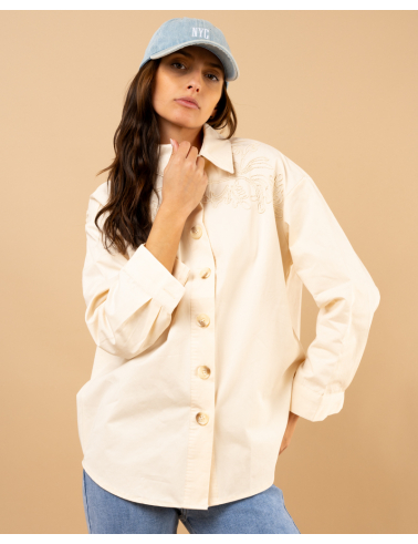 Chemise brodée