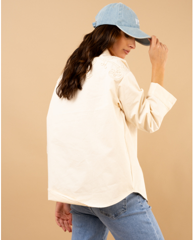 Chemise brodée