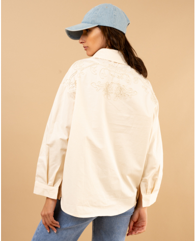 Chemise brodée
