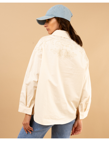 Chemise brodée