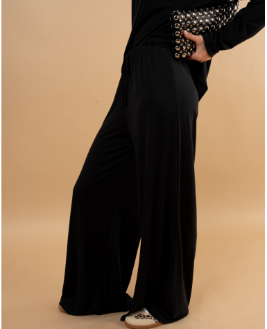 Pantalon large fluide