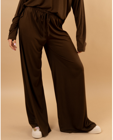 Pantalon large fluide