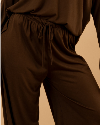 Pantalon large fluide