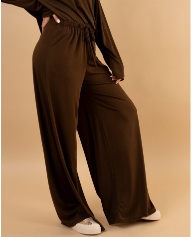 Pantalon large fluide