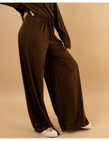 Pantalon large fluide