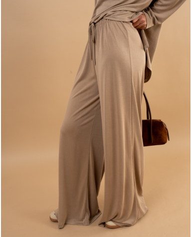 Pantalon large fluide