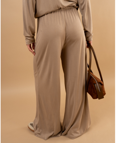 Pantalon large fluide