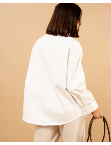Chemise brodée
