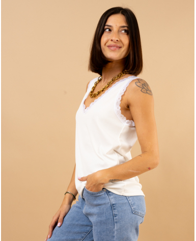 Débardeur dentelle Débardeur dentelle