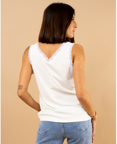 Débardeur dentelle Débardeur dentelle