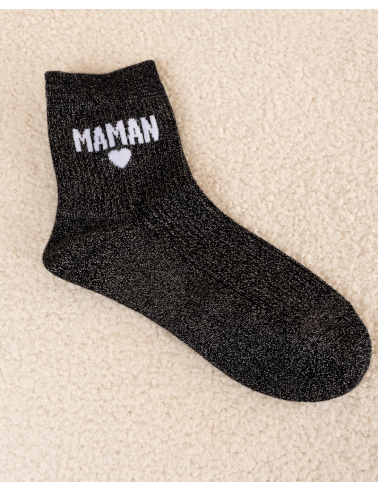 Chaussettes Maman lurex