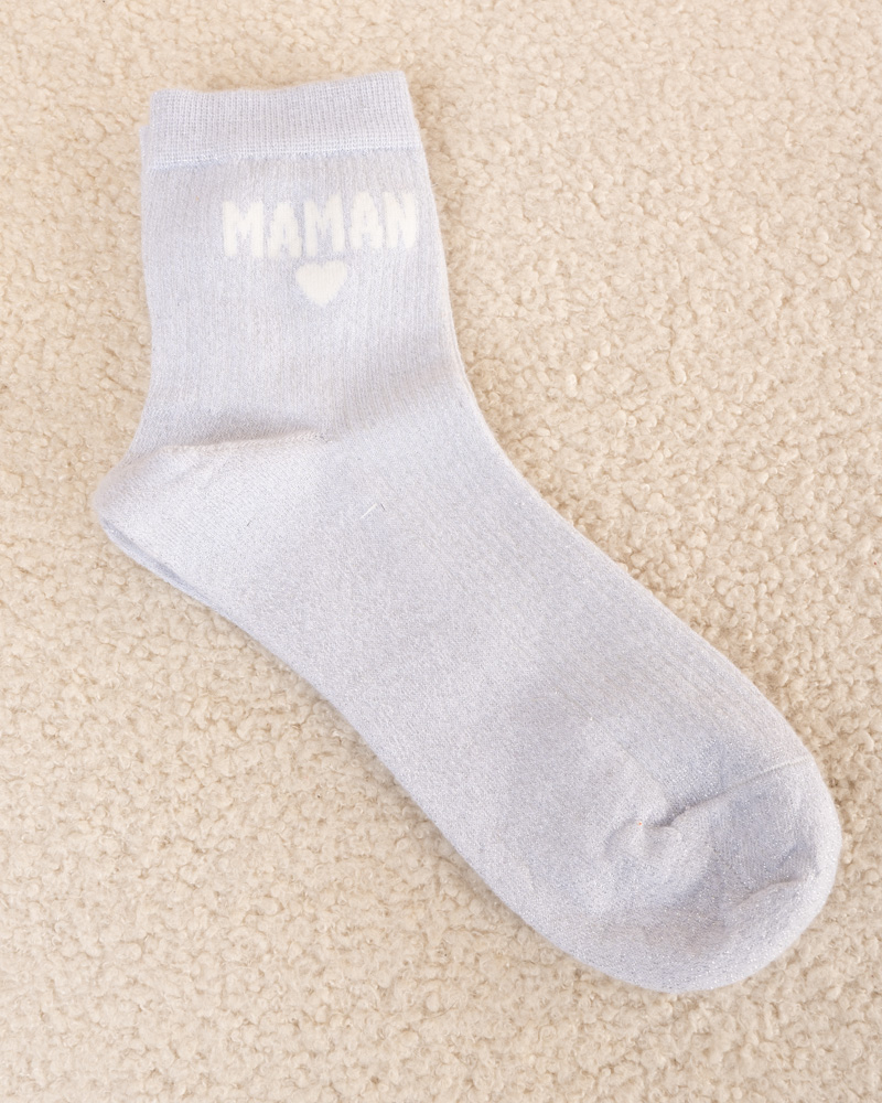 Chaussettes Maman lurex